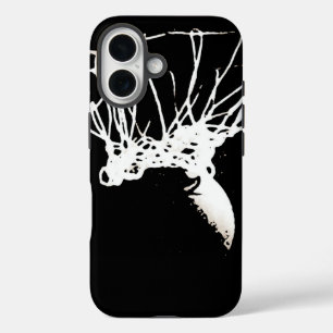 Coques iPhone 16 Basket-ball Black White Pop Art