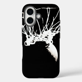 Coques iPhone 16 Basket-ball Black White Pop Art