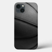 Coques Case-Mate iPhone Basket-ball blanc noir (Verso)