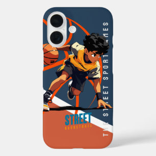 Coques iPhone 16 Basket-ball de rue