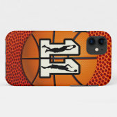 Coques Case-Mate iPhone Basket-ball du numéro 11 (Dos (Horizontal))