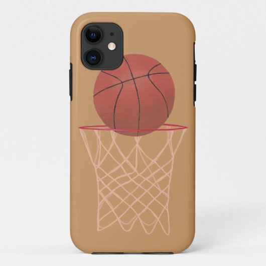 Coques Case-Mate iPhone Basket-ball en cerceau avec net iPhone 5 Coques (Dos)