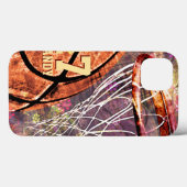 Coques Case-Mate iPhone Basket-ball féminin (Verso (horizontal))