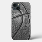Coques Case-Mate iPhone Basket-ball noir et blanc (Verso)