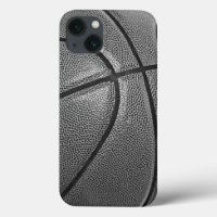 Basket-ball noir et blanc