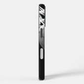 Coques Case-Mate iPhone Basket-ball noir et blanc (Verso / Droite)