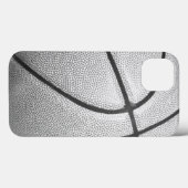 Coques Case-Mate iPhone Basket-ball noir et blanc (Verso (horizontal))
