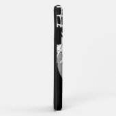 Coques Case-Mate iPhone Basket-ball noir et blanc (Dos/Droite)