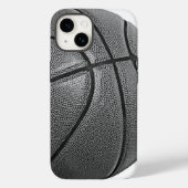 Coques Case-Mate iPhone Basket-ball noir et blanc (Verso)