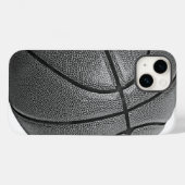 Coques Case-Mate iPhone Basket-ball noir et blanc (Verso (horizontal))