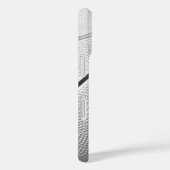 Coques Case-Mate iPhone Basket-ball noir et blanc (Verso / Droite)