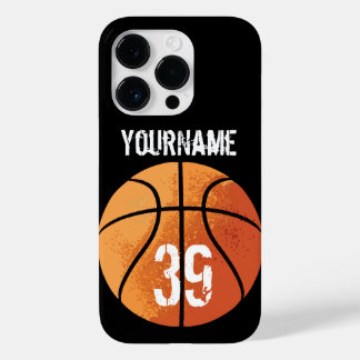 Coque Pour iPhone 14 Pro Basket-ball (personnalisable)