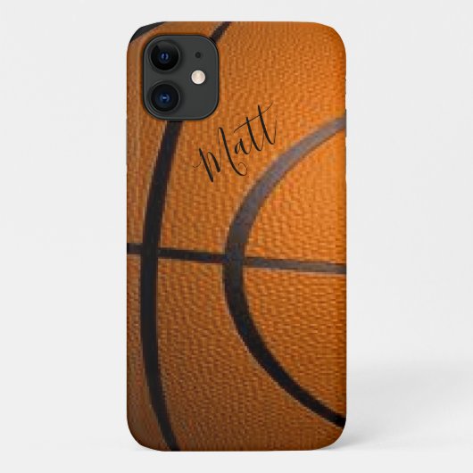 Coques Case-Mate iPhone Basket-ball personnel (Dos)