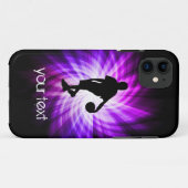 Coques Case-Mate iPhone Basket-ball violet cool (Dos (Horizontal))