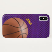 Coques Case-Mate iPhone Basket violet (Dos (Horizontal))