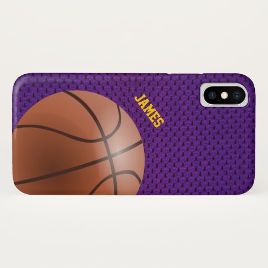 Coques Case-Mate iPhone Basket violet (Dos (Horizontal))