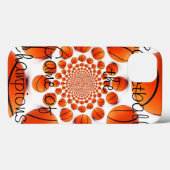 Coques Case-Mate iPhone Basketball beau vrai jeu de Champs (Verso (horizontal))