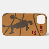 Coques Case-Mate iPhone Basketball fille iPhone iPad iPod Galaxy Razr Coqu (Verso (horizontal))