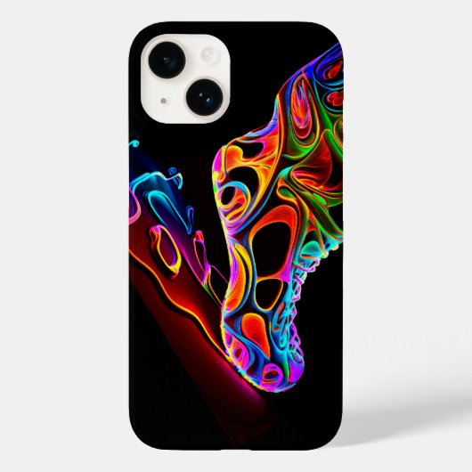 Coques Case-Mate iPhone Baskets Néon (Verso)