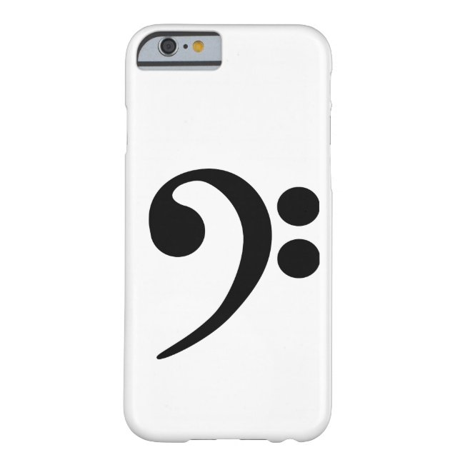 Coques Case-Mate iPhone Bass clef (Dos)