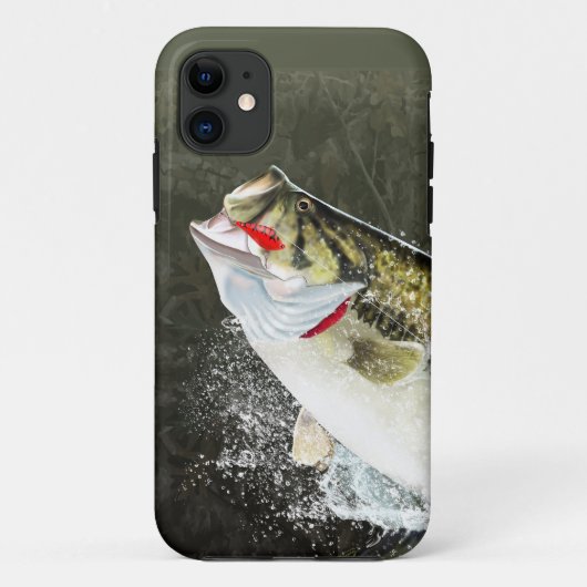 Coques Case-Mate iPhone Basse Bigmouth Hook (Dos)