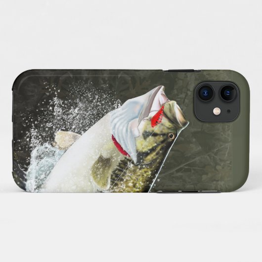 Coques Case-Mate iPhone Basse Bigmouth Hook (Dos (Horizontal))