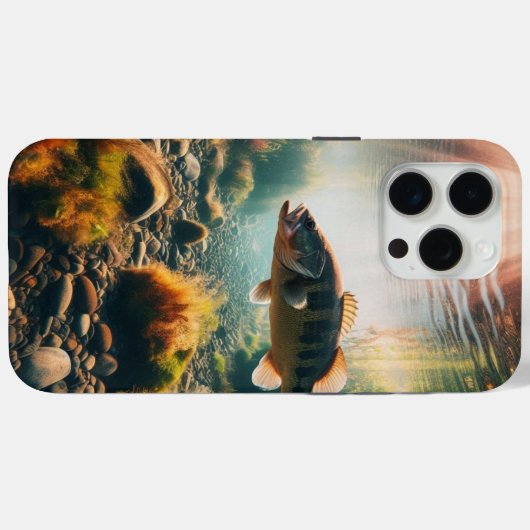 Coques Case-Mate iPhone Basse-bouche sous-marine (Verso (horizontal))