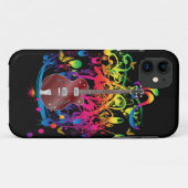 Coques Case-Mate iPhone Basse guitare couleur splash (Dos (Horizontal))