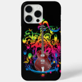 Coques Case-Mate iPhone Basse guitare couleur splash (Verso)