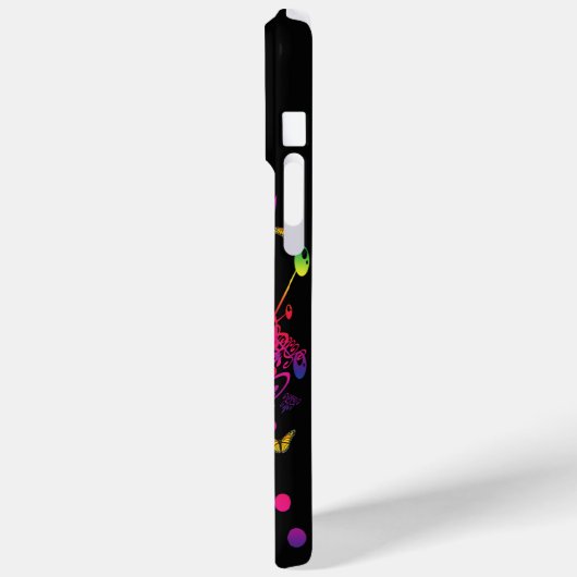 Coques Case-Mate iPhone Basse guitare couleur splash (Verso / Gauche)