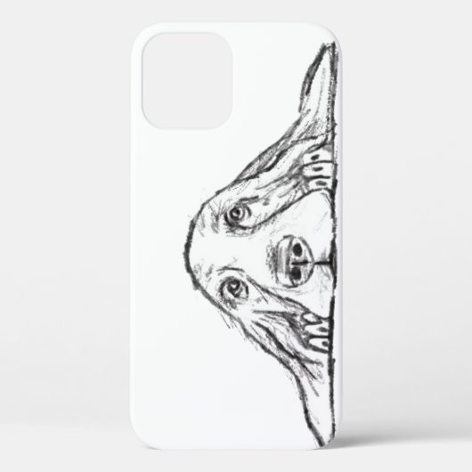 Coques Case-Mate iPhone basset blanc (Verso)