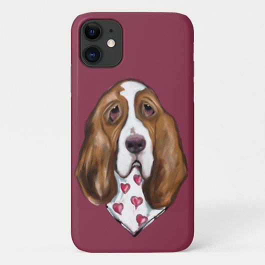 COQUES Case-Mate iPhone BASSET HOUND (Dos)