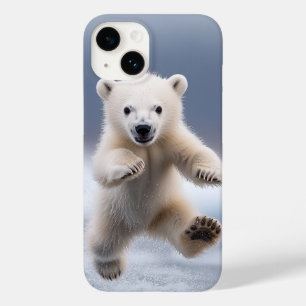Coque Pour iPhone 14 Bassin d'ours polaire amusant