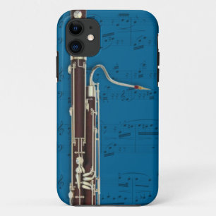 Etui iPhone Case-Mate Basson et cas de téléphone de musique. Couleur d
