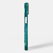 Coques Case-Mate iPhone Bastet, déesse chatte égyptienne - Art mosaïque (Verso / Droite)