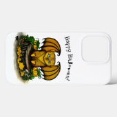 Coques Case-Mate iPhone Bat d'Halloween mignonne (Verso (horizontal))