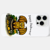 Coques Case-Mate iPhone Bat d'Halloween mignonne (Verso (horizontal))