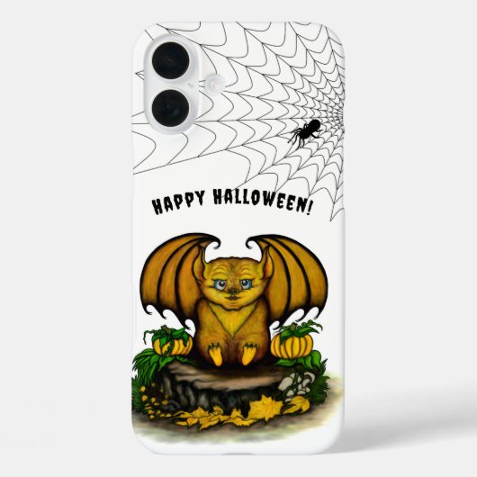 Coques Case-Mate iPhone Bat d'Halloween mignonne (Verso)
