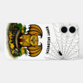 Coques Case-Mate iPhone Bat d'Halloween mignonne (Verso (horizontal))