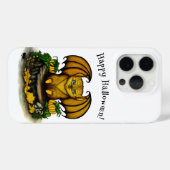 Coques Case-Mate iPhone Bat d'Halloween mignonne (Verso (horizontal))