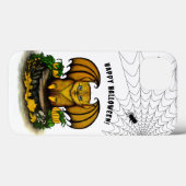 Coques Case-Mate iPhone Bat d'Halloween mignonne (Verso (horizontal))