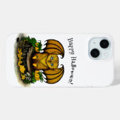 Coques Case-Mate iPhone Bat d'Halloween mignonne (Verso (horizontal))