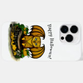 Coques Case-Mate iPhone Bat d'Halloween mignonne (Verso (horizontal))