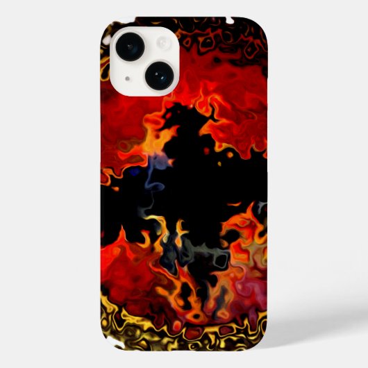Coques Case-Mate iPhone Bat sur le Cool de feu animal (Verso)
