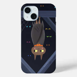 Coque Pour iPhone 15 Bat Vampire d'Halloween