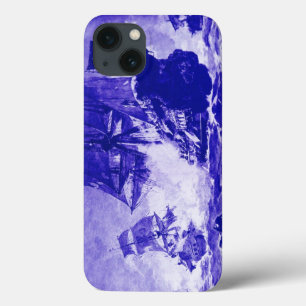 COQUES POUR iPhone BATAILLE DE BATEAU EN BLEU