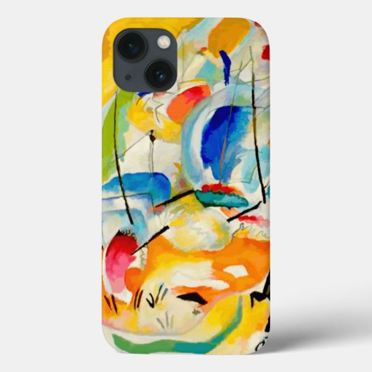 Coques Case-Mate iPhone Bataille maritime de Kandinsky 1913 (Verso)