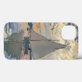 Coques Case-Mate iPhone Bateau à voile de Monet Impressionnisme français C (Verso (horizontal))