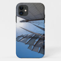Bateau à voile iPhone 5 Coque-Mate à peine là