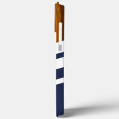 Coques Case-Mate iPhone Bateau à voile Marine Bleu Bleu Bleu Gris Motif (Verso / Gauche)